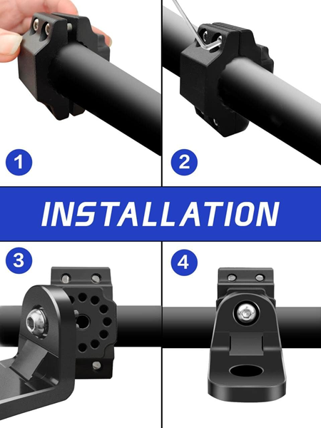 Установите светодиодные штыревые фонари