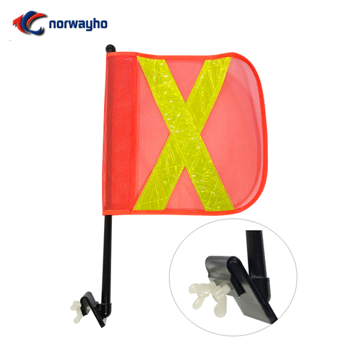 NWH-WP СВЕТООТРАЖАЮЩИЙ ФЛАГ ПРЕДУПРЕЖДАЮЩИЙ ФЛАГ НА ОКНЕ АВТОМОБИЛЯ