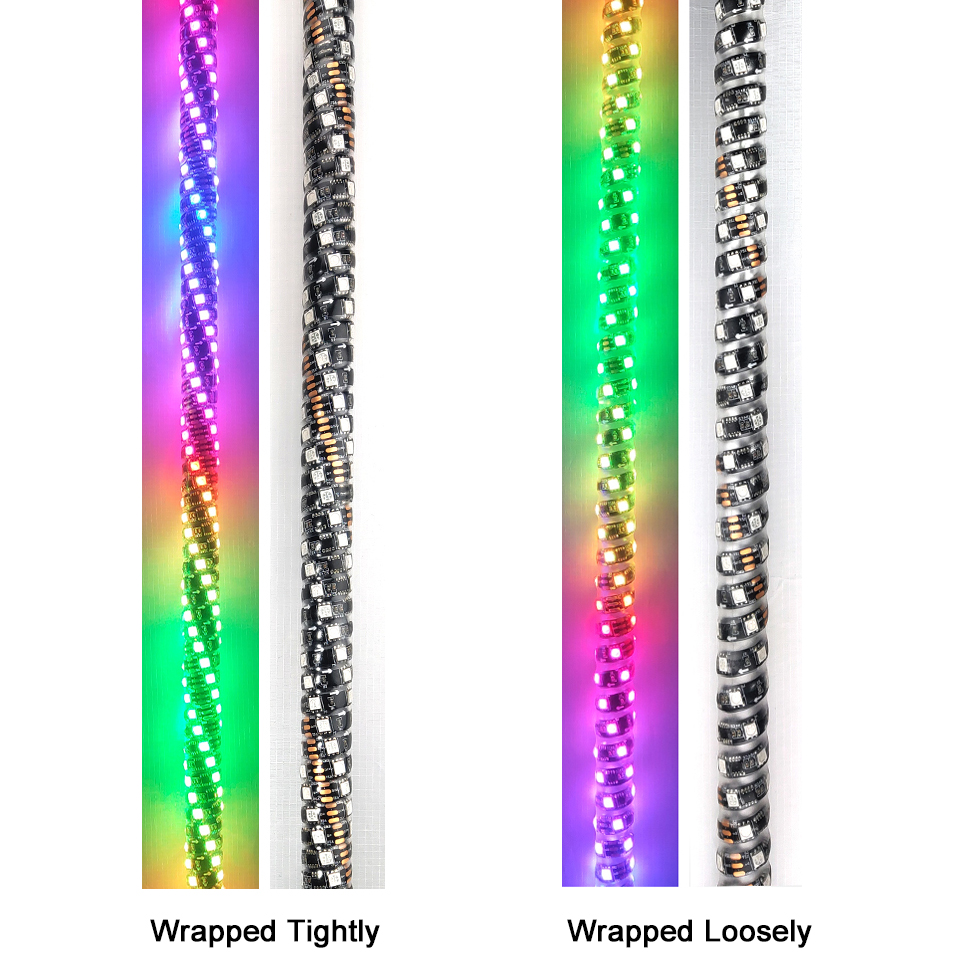 Светлый пояс с контрастным рисунком